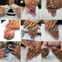 Acrylic Nails Basic (Full Set Short)