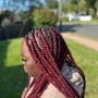 Invisible Locs with Marley Hair