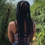 Goddess knotless Braids