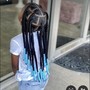 Kids large knotless braids