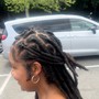 Loc style - barrel twist