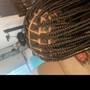 Medium Knotless Braids