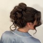 Updo/ half up half down