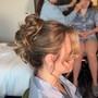 Updo/ half up half down