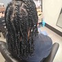 Knotless/box braids Medium