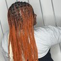 Small knotless Braids