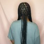 Individual box braids -males