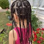 Braids On Scalp