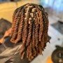 Wash, re-twist and style