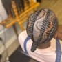 braid down for wig/sew-in