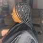 Box Braids (medium) traditional