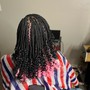 Box braids touch up