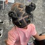 Kid's Braids (hair added) 8 and under