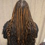 Small knotless Braids