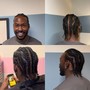 Men's Stitch Braids - 6 Straight Backs