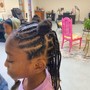 Medium Box Braids (Kids 4 - 11)