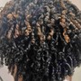 Natural hair: Comb coil twist