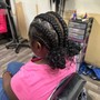 Kid's knotless Braids