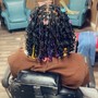 Kid's Braids n beads (no weave)