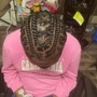 Kid's Braids n beads (no weave)