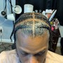 Individual braids men