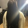 Extra Small Knotless Braids