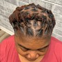 Medium Knotless Braids