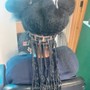 Medium Knotless braids