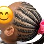 Kid's Braids with beads or hair