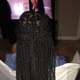 Med Knotless Braids