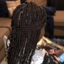 Med Knotless Braids