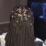 Med Knotless Braids