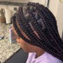 Medium Box Braids