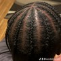 NATURAL HAIR INDIVIDUAL BRAIDS (NO EXTENSIONS)