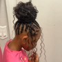 Small knotless braids