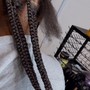 Small knotless Braids