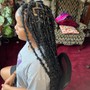 Half Weave & Half Braids