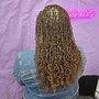 Afro Kinky Twist with human hair full head