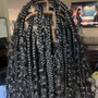 Knotless braids