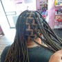 Medium Knotless Braids