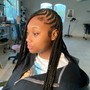 Smedium Knotless Braids