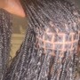 Small Staright Back Braids