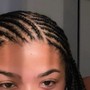 Knotless braids