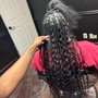 Microlocs Twist Natural Hair (6-8inch)