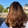 Natural hair updo