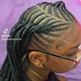 Afro Kinky Twist with human hair full head