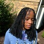 Soft/Distress/Butterfly locs (shoulder-lower back length)