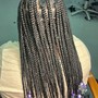 Soft/Distress/Butterfly locs (shoulder-lower back length)