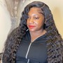 Adhesive Lace Closure Wig Install w/ wig customization