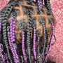 Kid's Medium Knotless Braids(12 Years and Under)